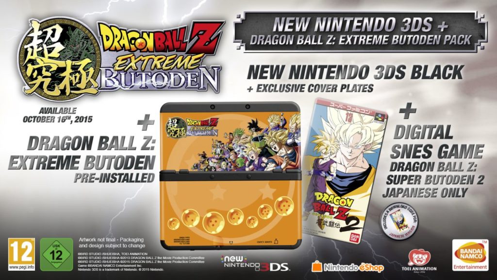 Dragon Ball Z Extreme Butoden new nintnedo 3ds