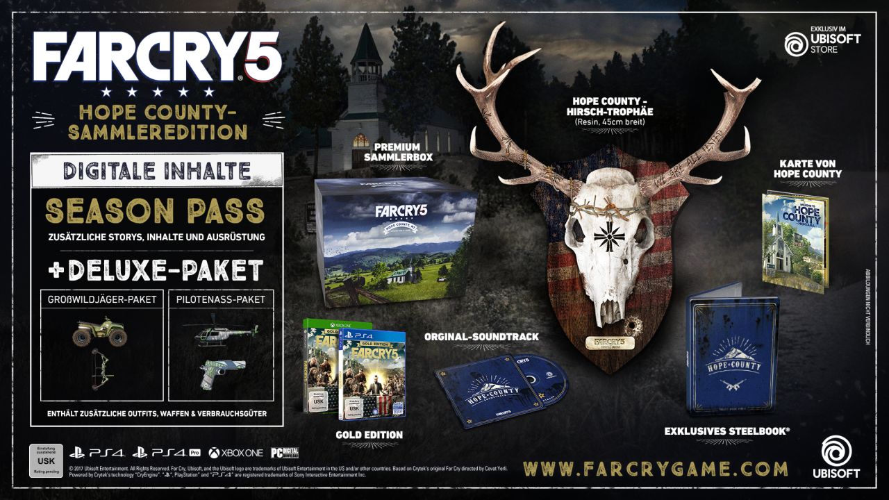 Far Cry 5 - Hope County-Sammleredition