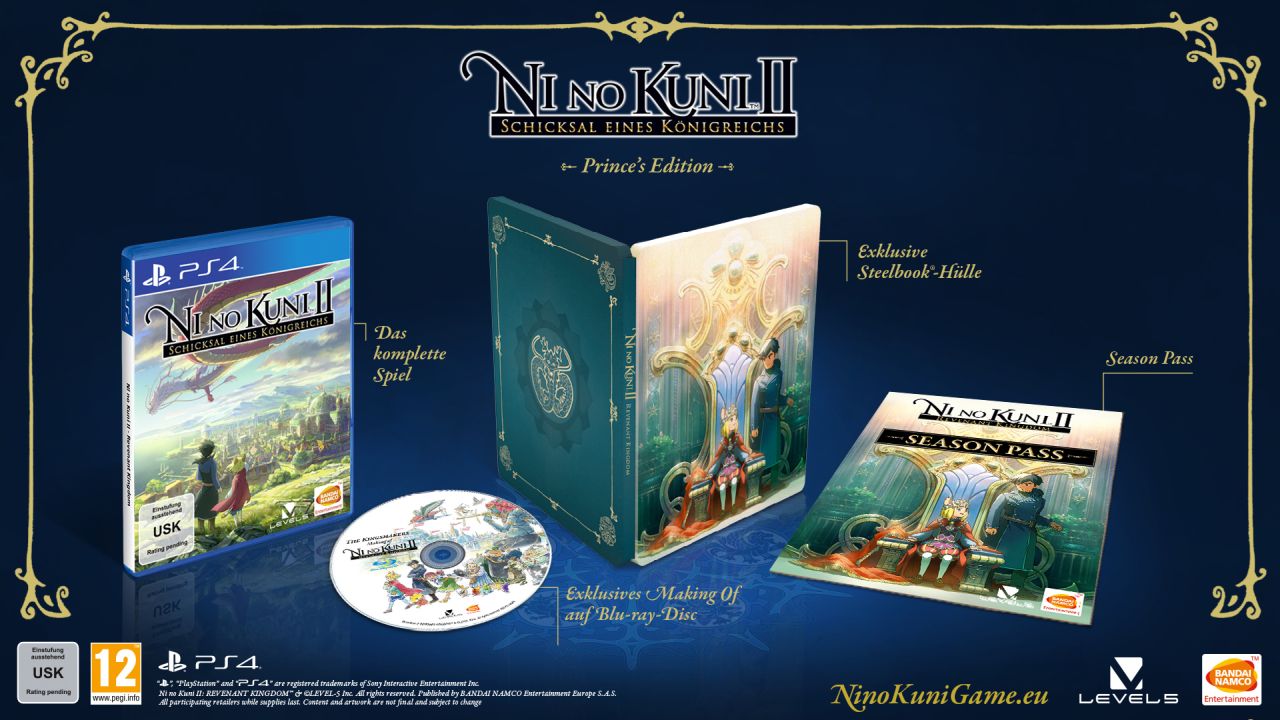 Ni No Kuni II Princes Edition