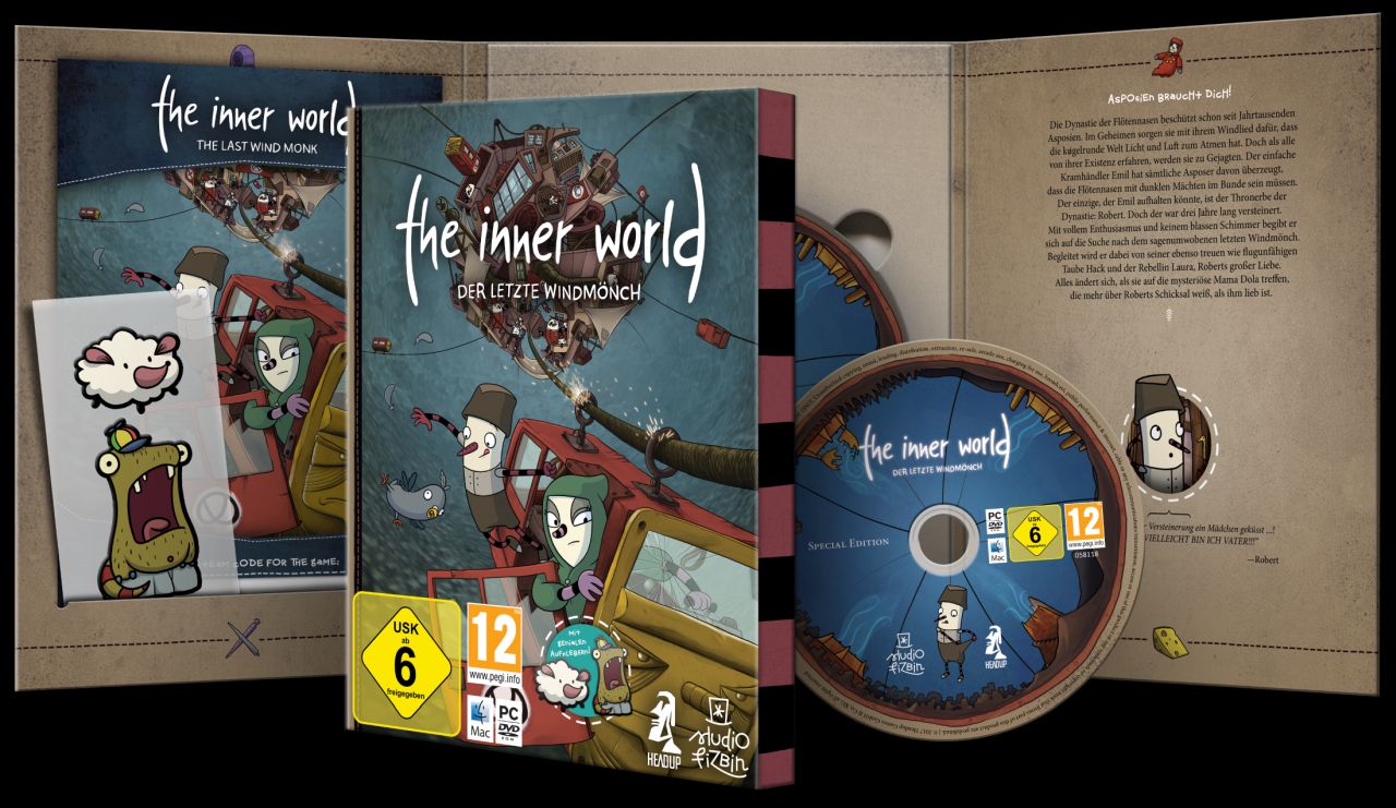 The Innner World: Der letzte Windmönch PC Box-Version