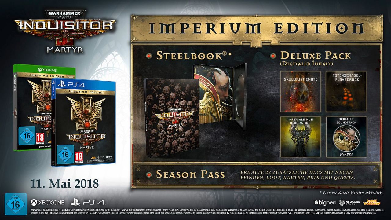 Warhammer 40.000: Inquisitor - Martyr – Imperium Edition