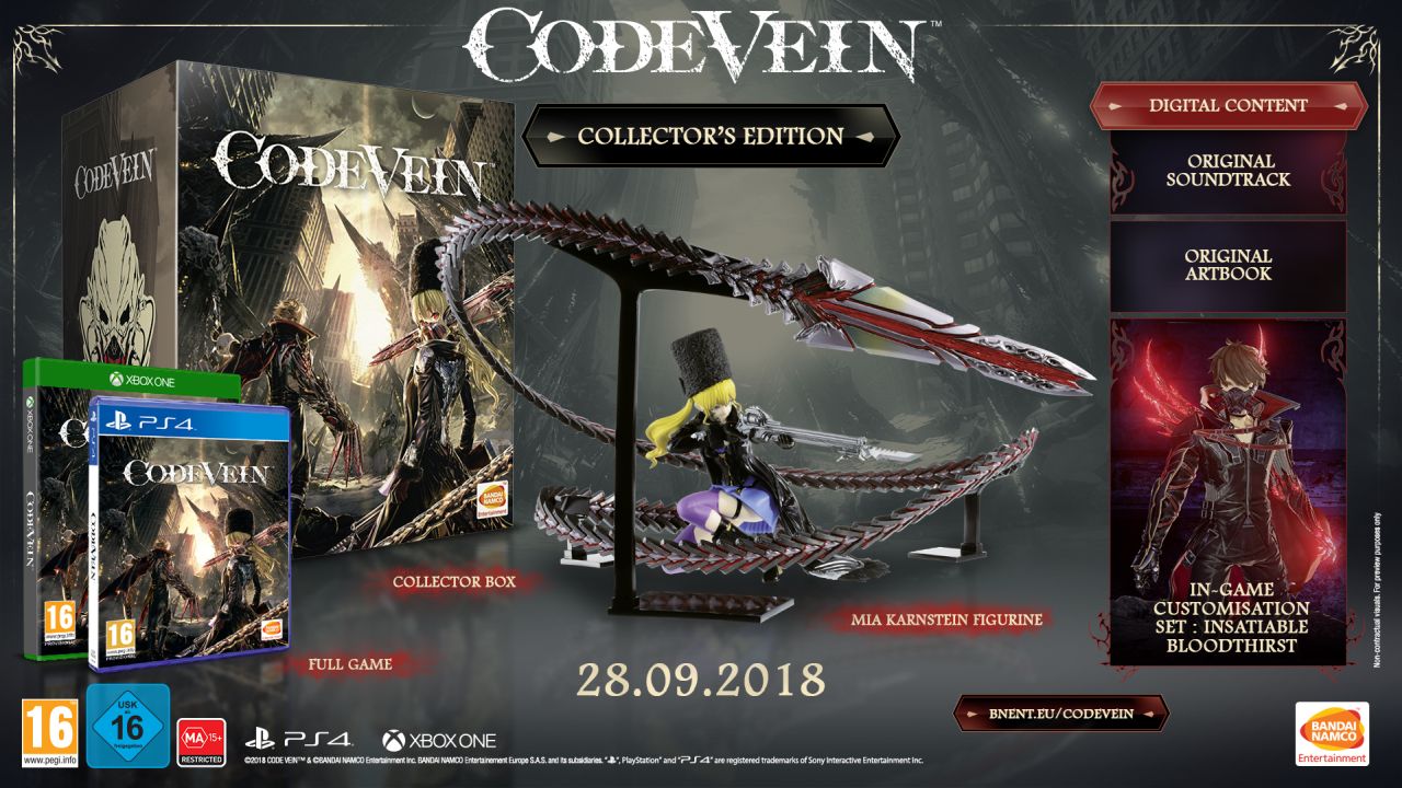 Code Vein – Collector’s Edition