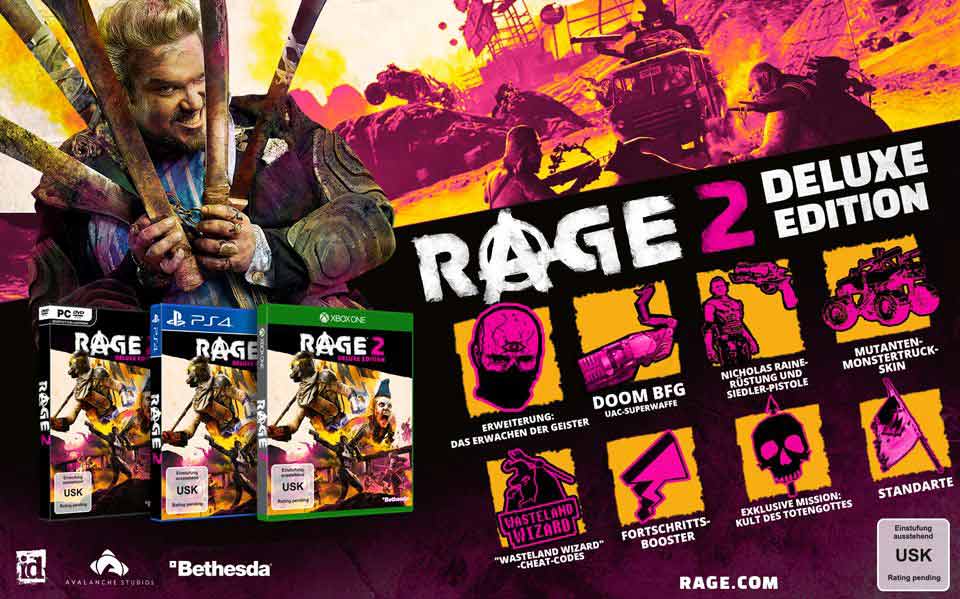 Rage 2 Deluxe Edition