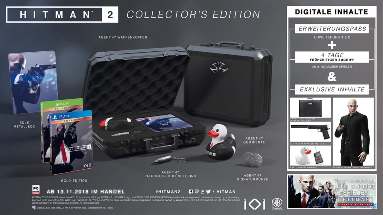 Hitman 2 Collector's Edition