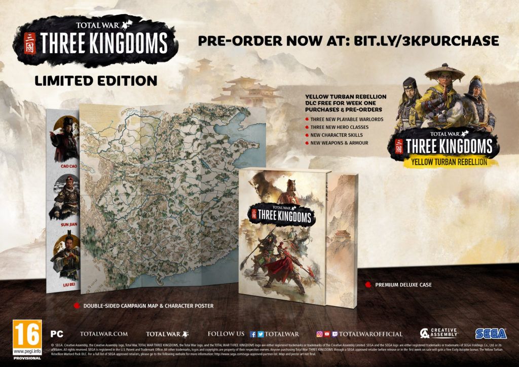 Total War: Three Kingdoms Limited Edition