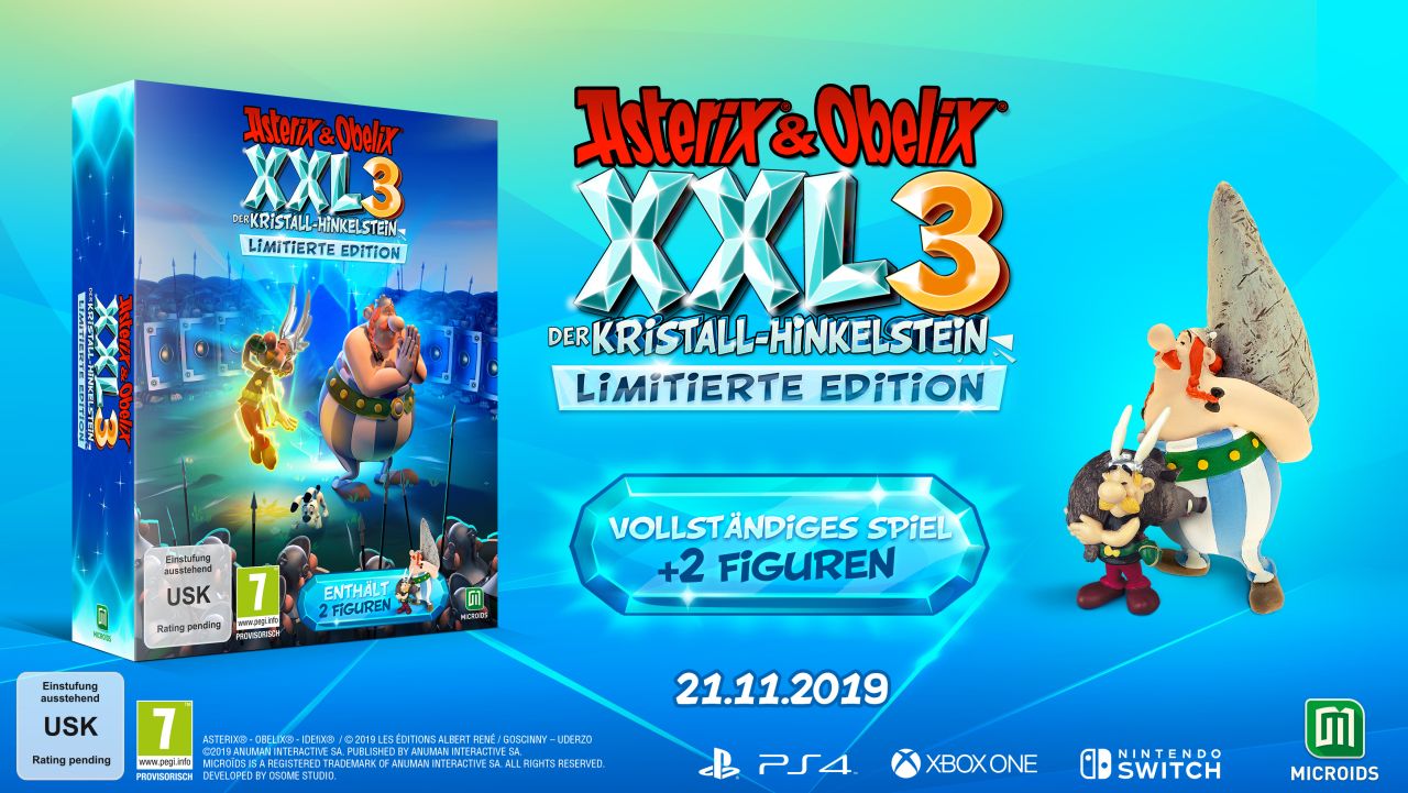 Asterix & Obelix XXL3: Der Kristall-Hinkelstein