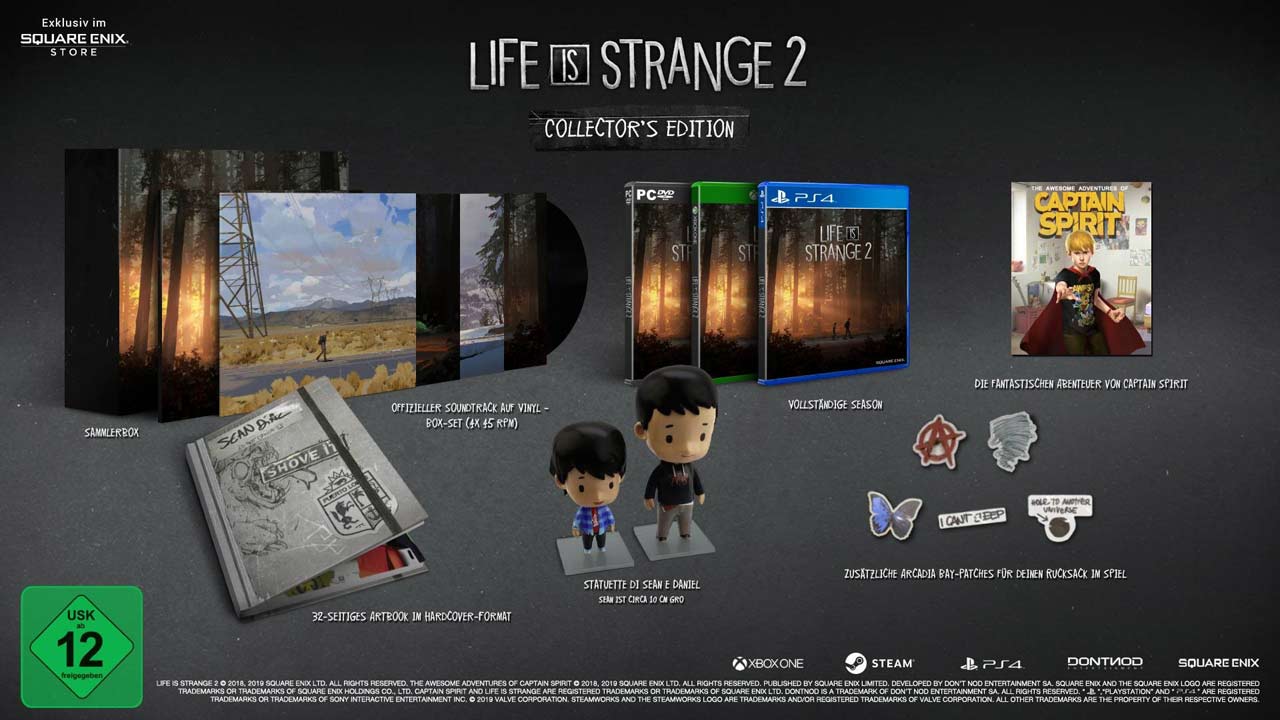 Life is Strange 2 Collector's Edition