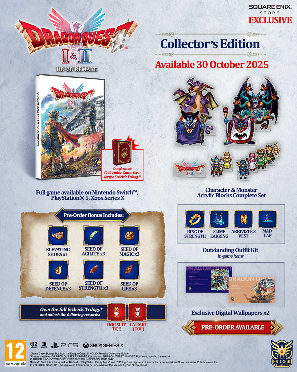 Dragon Quest I & II HD-2D Remake - Collector's Edition