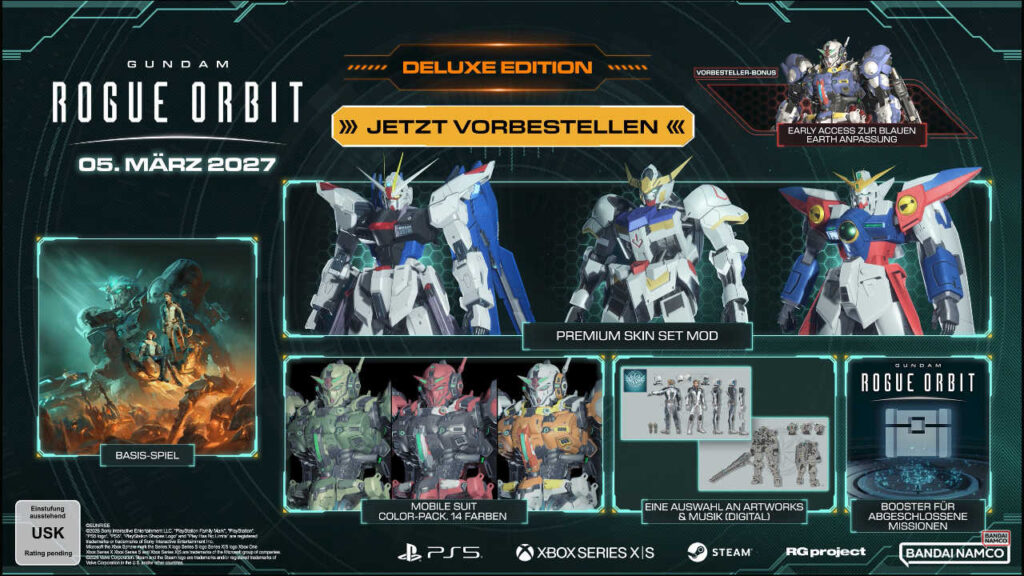 Gundam Rogue Orbit - Deluxe Edition